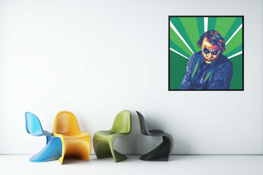 Heath Ledger - Joker - Canvas Art Print