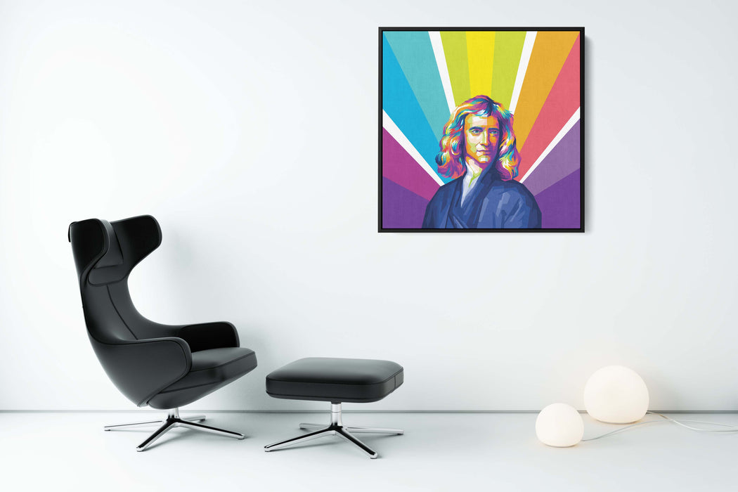 Isaac Newton - English Mathematician - Canvas Print