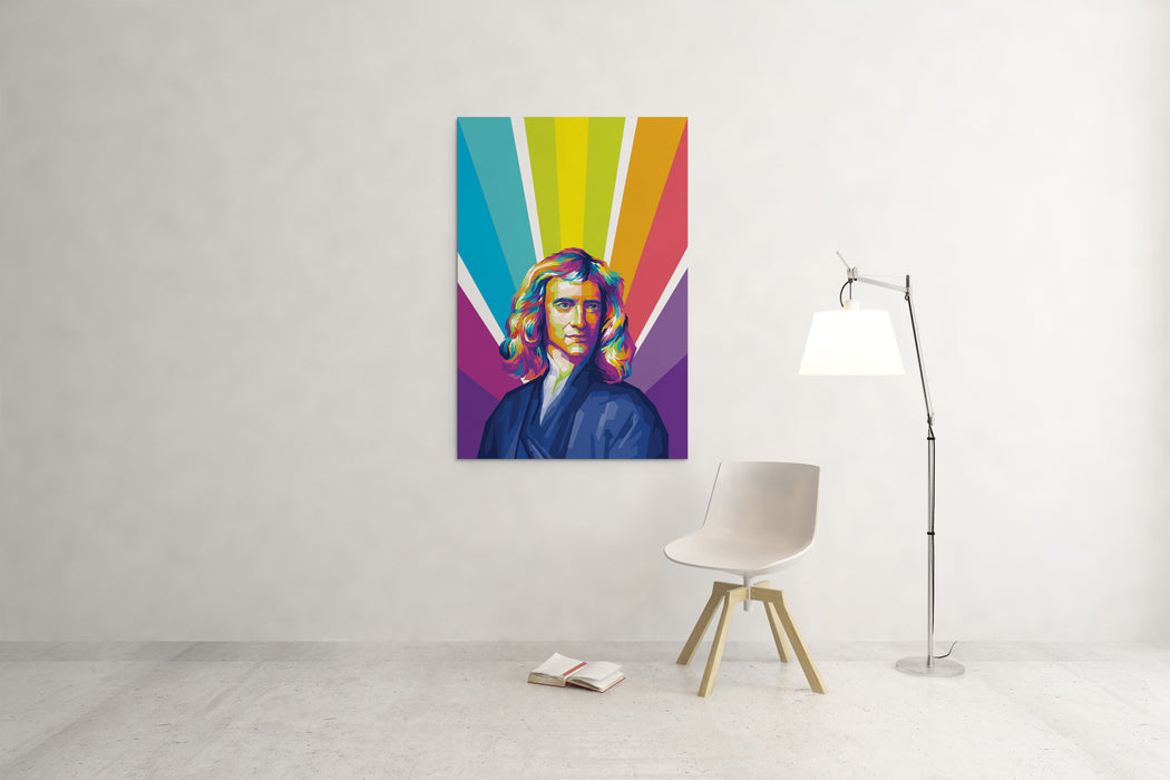 Isaac Newton - English Mathematician - Canvas Print