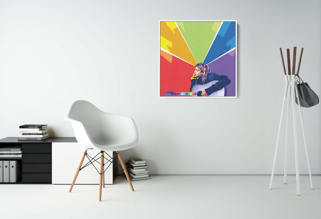 Kurt Cobain - Nirvana - Canvas Print