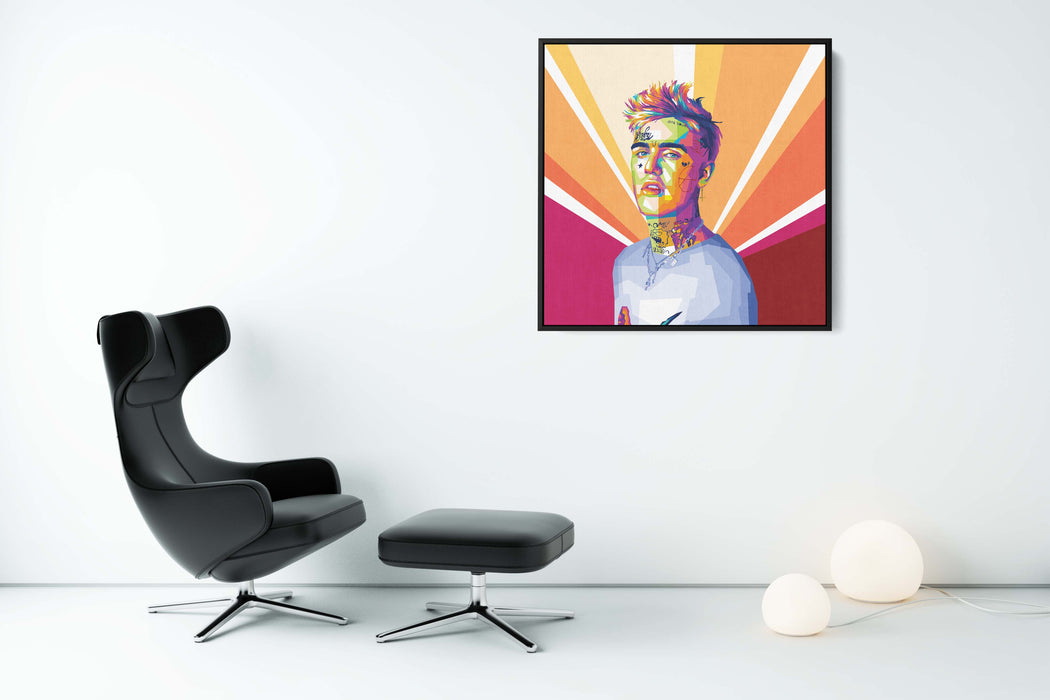 Lil Peep - Life Is Beautiful - Canvas Print