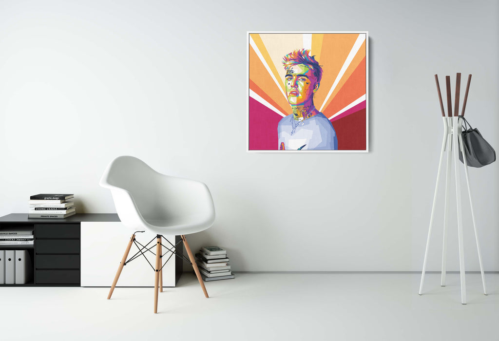 Lil Peep - Life Is Beautiful - Canvas Print