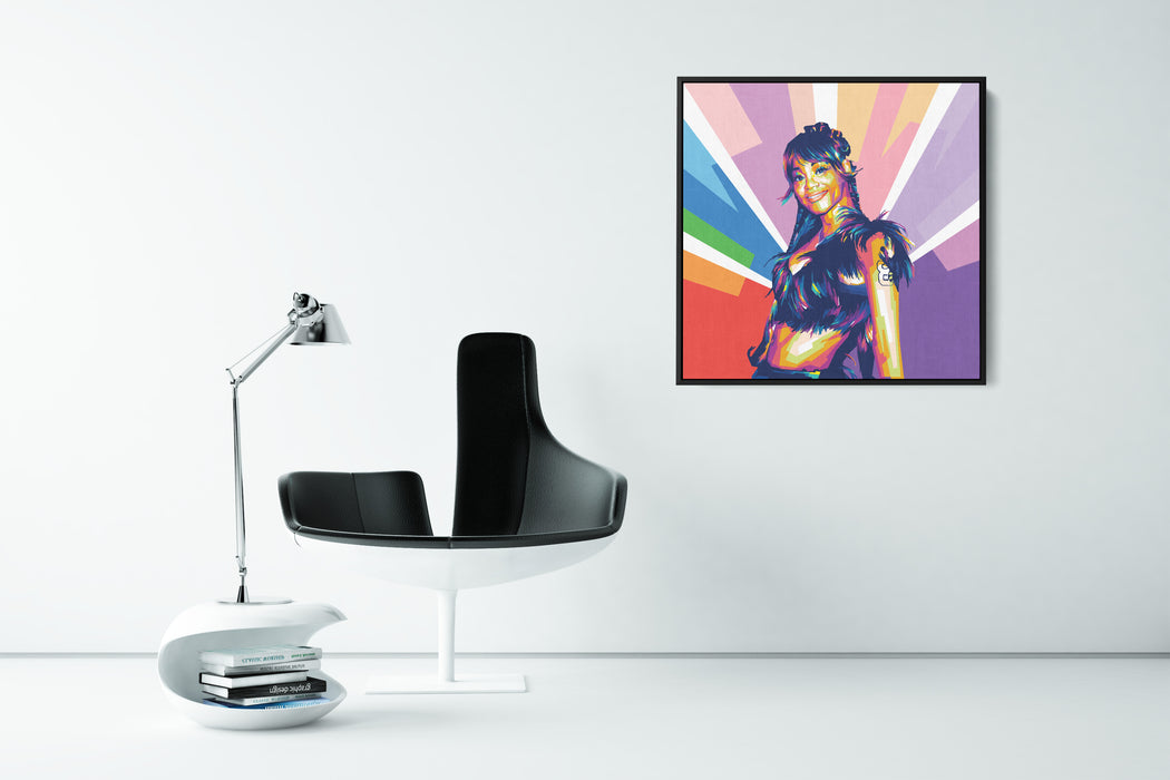 Lisa Lopes - Left Eye - Canvas Art Print