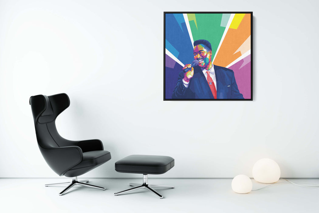 Luther Vandross - Never Too Much - Canvas Art Print