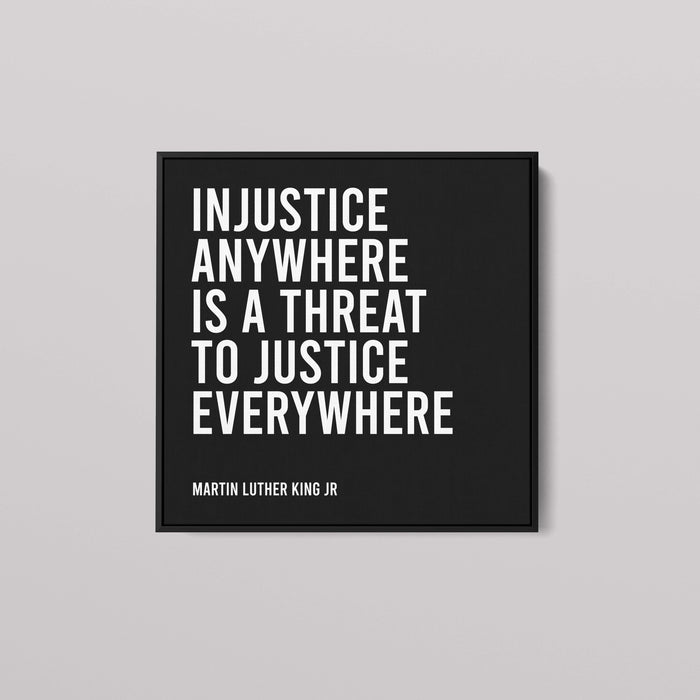 Minimalist Poster With Martin Luther King Jr. Quote