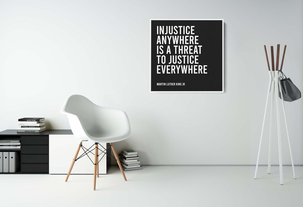 Minimalist Poster With Martin Luther King Jr. Quote