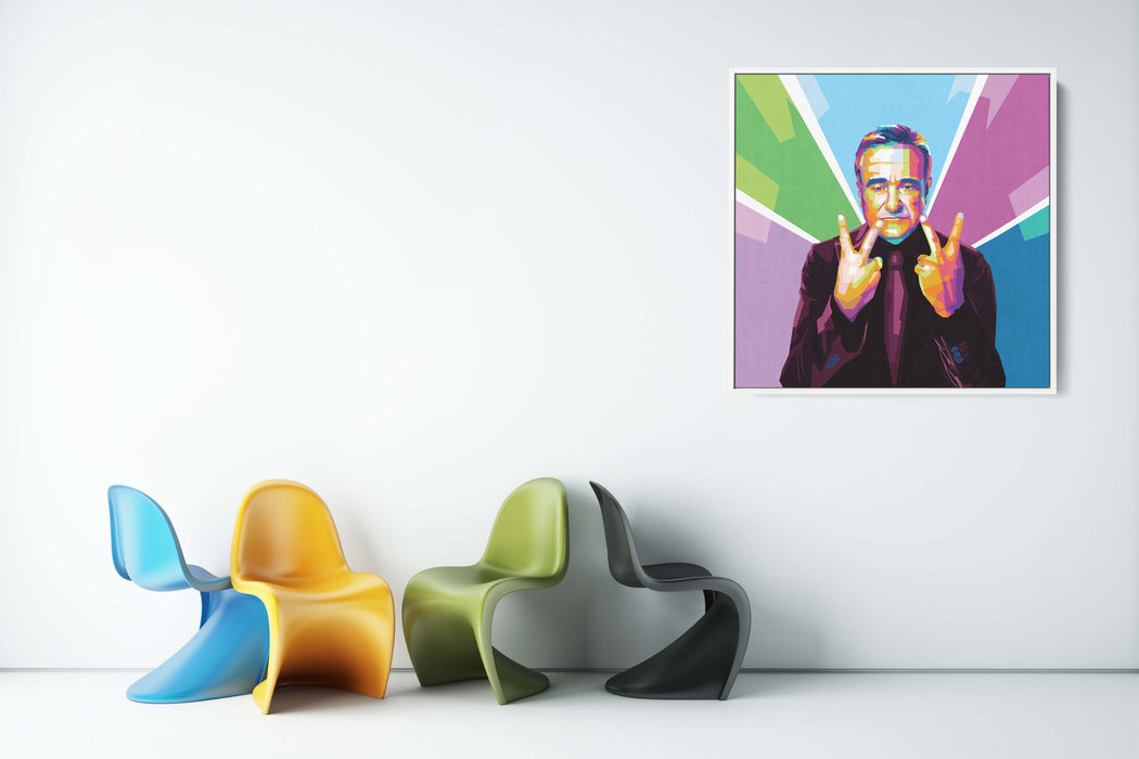 Robin Williams - Peace - Canvas Print