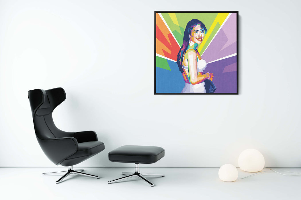 Selena Quintanilla Perez - Los Dinos - Canvas Print