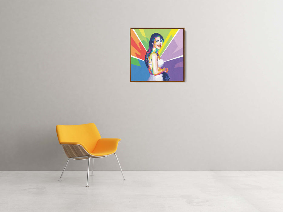 Selena Quintanilla Perez - Los Dinos - Canvas Print