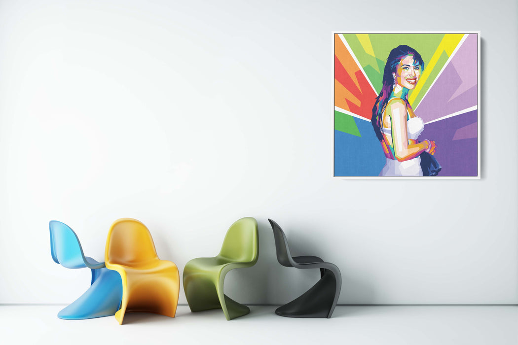 Selena Quintanilla Perez - Los Dinos - Canvas Print