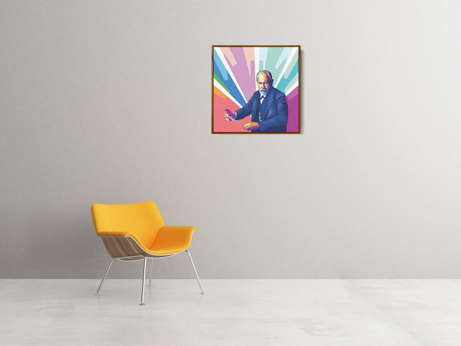 Sigmund Freud - Austrian Neurologist - Canvas Art Print