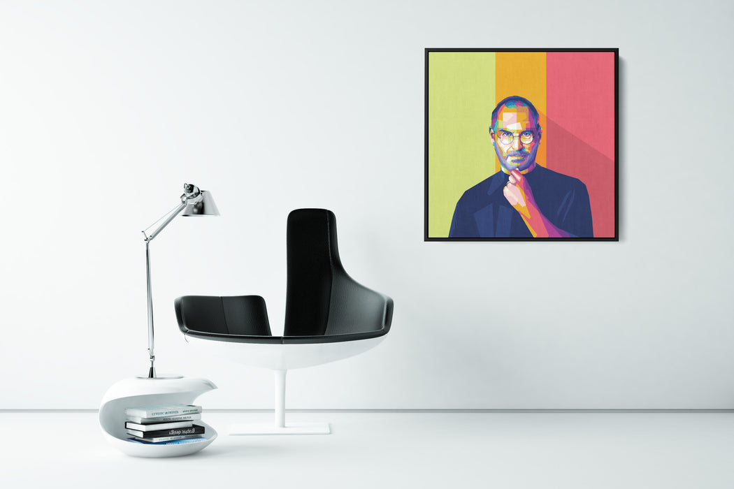 Steve Jobs Portrait - Canvas Print