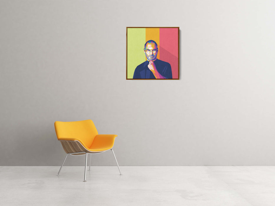 Steve Jobs Portrait - Canvas Print