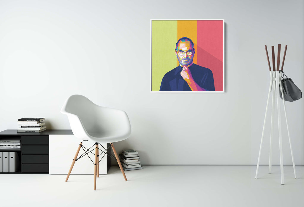 Steve Jobs Portrait - Canvas Print