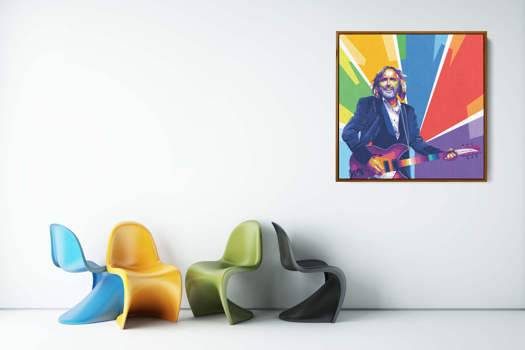 Tom Petty - Free Fallin - Canvas Art Print