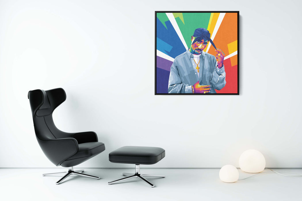 Tupac - All Eyez on Me - Canvas Print