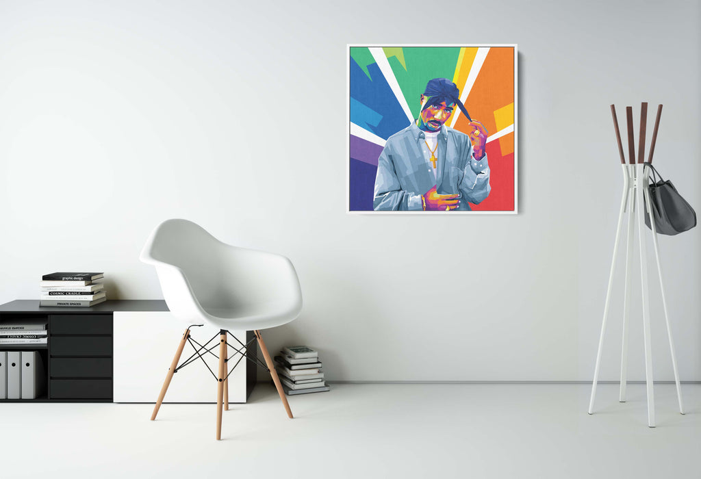 Tupac - All Eyez on Me - Canvas Print