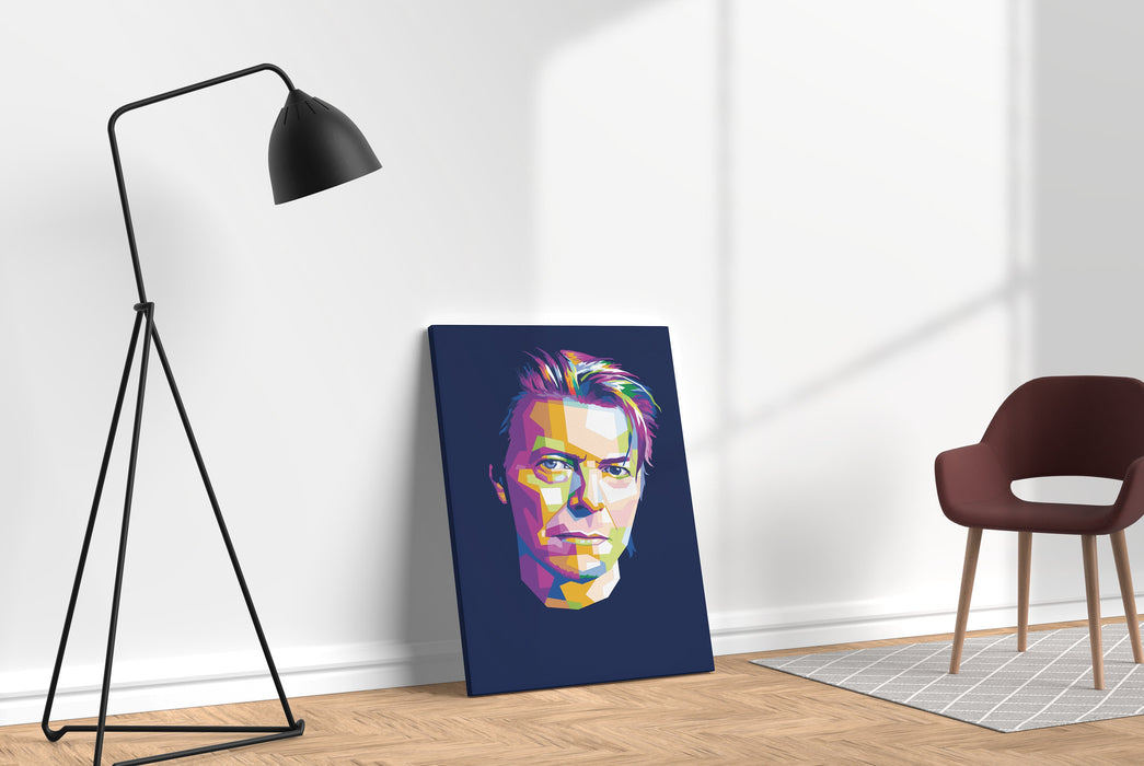 David Bowie - Dark Background - Canvas Print