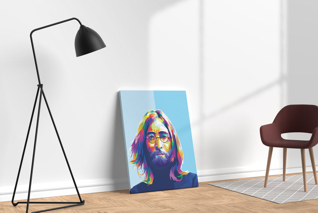 John Lennon Portrait - Canvas Print