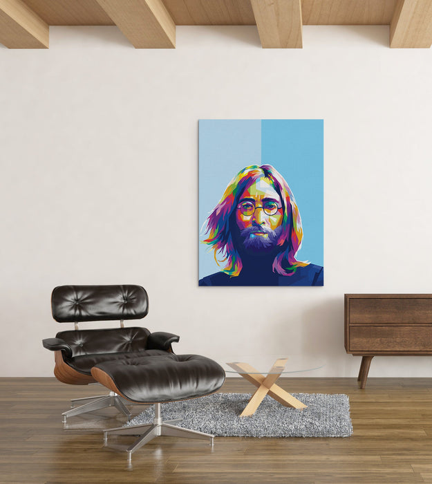 John Lennon Portrait - Canvas Print