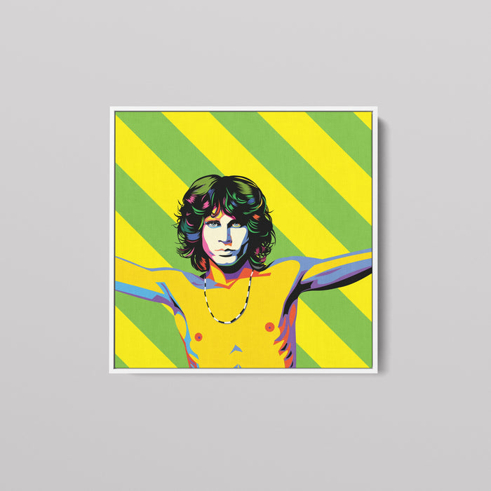 Jim Morrison Portrait Vol2 - Canvas Print