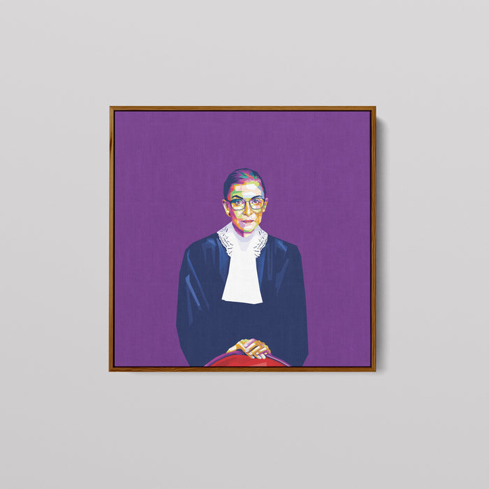 Ruth Bader Ginsburg RIP - Canvas Print