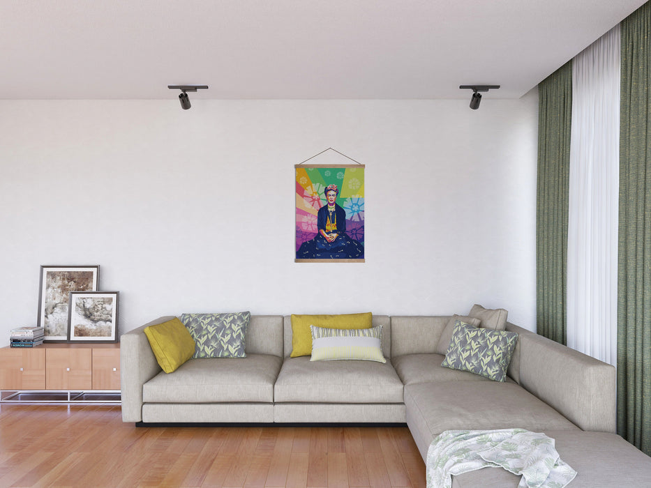 Frida Kahlo - Hanging Canvas Print