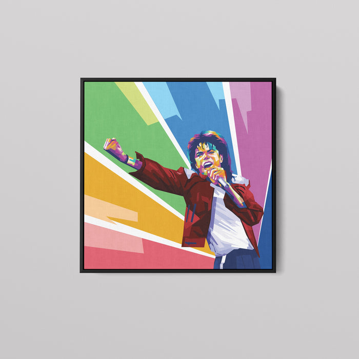 Michael Jackson - Dancing - Canvas Print