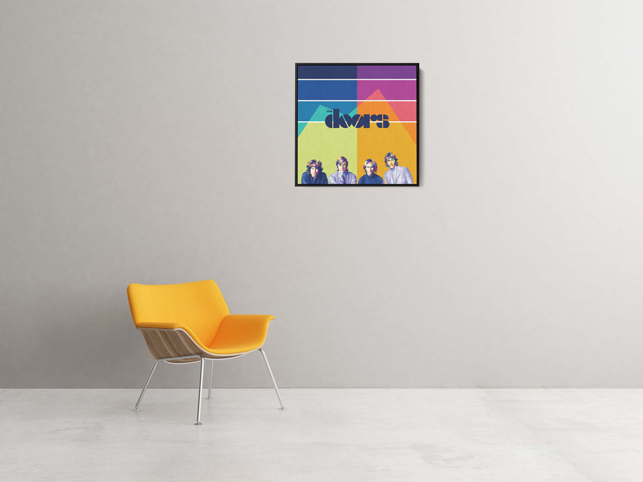 The Doors Rock Band - Canvas Print