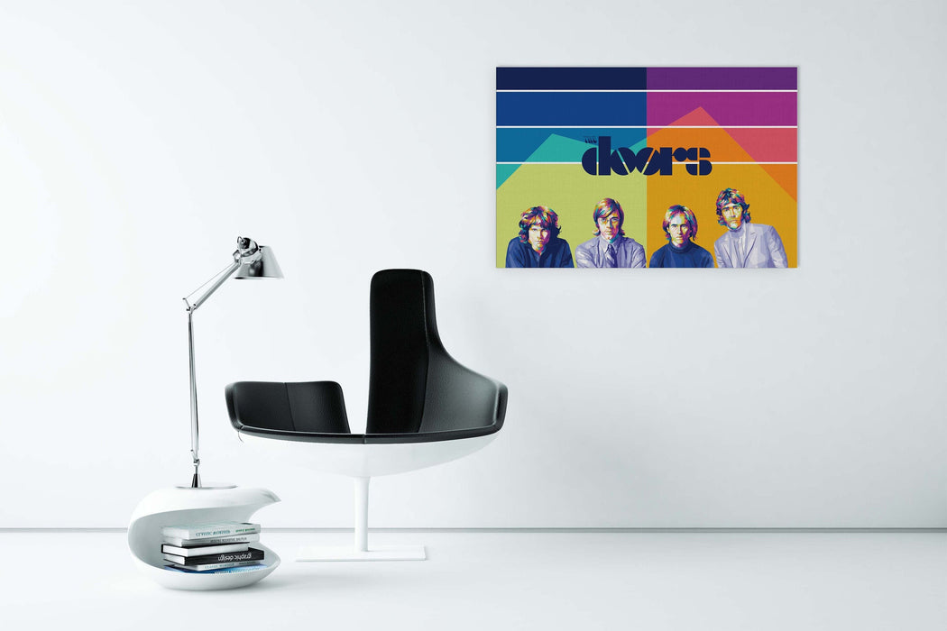 The Doors Rock Band - Canvas Print